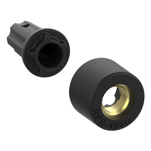 RAM Pin-Lock Dado di sicurezza a 5 pin per bracci a presa di dimensioni D ED E E Ram Mounts RAP-S-NUT5-5U - immagine 2