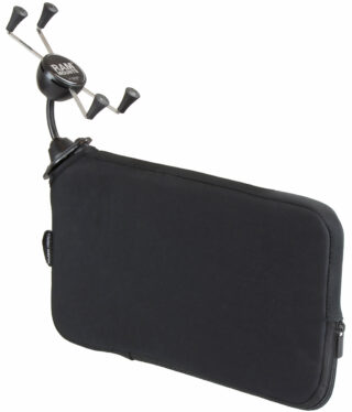 RAM X-Grip Supporto per telefono di grandi dimensioni con base a cuneo robusto RAM - Snap-Link Ram Mounts RAP-SB-407-UN10U