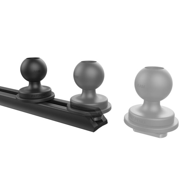 Componente per il montaggio su binario Extruded Composite Tough-Track RAP-TRACK-DR-6U - immagine 3
