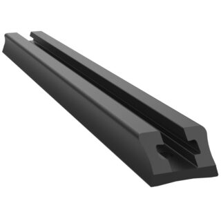 Componente per il montaggio su binario Extruded Composite Tough-Track RAP-TRACK-DR-8U da 20,32cm