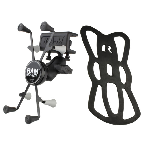 SUPPORTO A MORSETTA CON ATTACCO X-GRIP RAM-MOUNT RAM-B-177-UN8U PER TABLET 7-8 - immagine 2