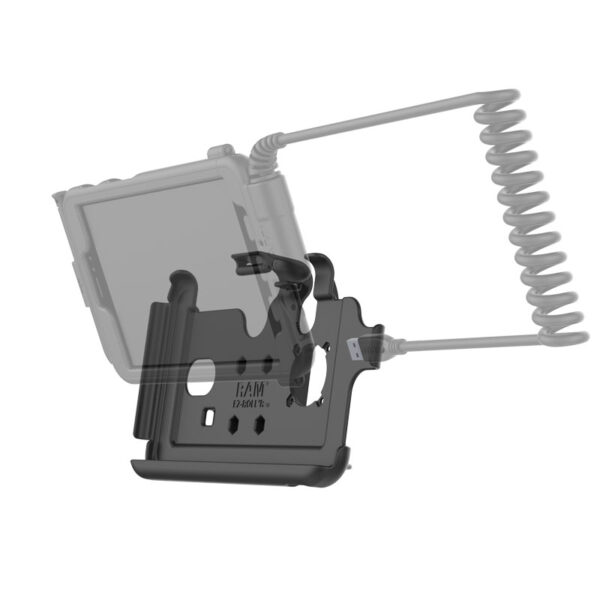 Cradle ram-mount RAM-HOL-TC-SAM29U per Samsung Galaxy Tab Active3 & Tab Active5 con predisposizione ventola raffreddamento - immagine 4