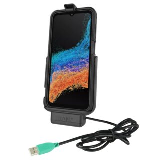 Docking Holder Ram Mounts RAM-HOL-SAM84CPU per Samsung XCover6 Pro con custodia Samsung Smart Case