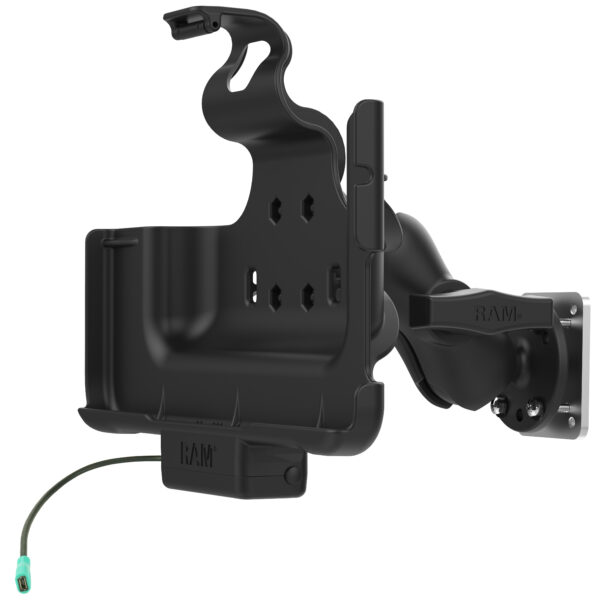 RAM Powered Mount for Samsung Tab Active4 Pro with Backing Plate Ram Mounts RAM-101-B2-SAM52P-V7B1U - immagine 2