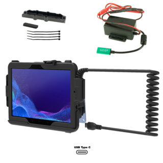 RAM Tough-Case Bundle per Tab Active4 Pro con Power Delivery Charger Ram Mounts RAM-101B2-TC-SAM54C-V3FCU