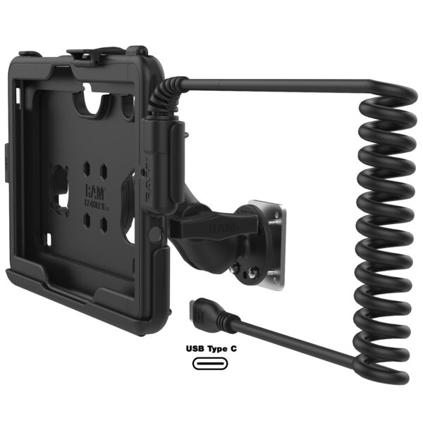 RAM Tough-Case Bundle per Tab Active4 Pro con Power Delivery Charger Ram Mounts RAM-101B2-TC-SAM54C-V3FCU - immagine 2