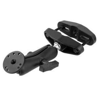 RAM Montaggio Universale a Morsetto con Piastra Tonda - Braccio Medio tipo C Ram Mounts RAM-101U-247