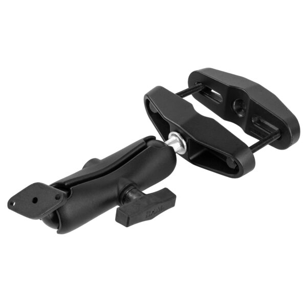 RAM Supporto Universale a Morsetto con Piastra a rombo - Braccio Medio tipo C Ram Mounts RAM-102U-247
