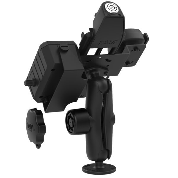 RAM Doppio Supporto a Sfera per Sonim XP10 con Altoparlante e Hardwire Bundle Ram Mounts RAM-138-S-SNM4PL-V7B1U - immagine 6