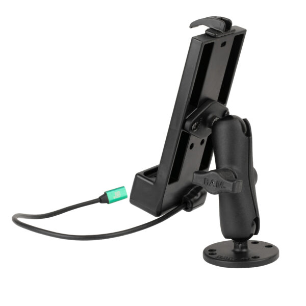 Dock per telefono USB-C 2.0 alimentato da GDS con Drill-Down Doppio supporto a sfera Ram Mounts RAM-B-138-GDS-DOCK-V1CPU - immagine 3