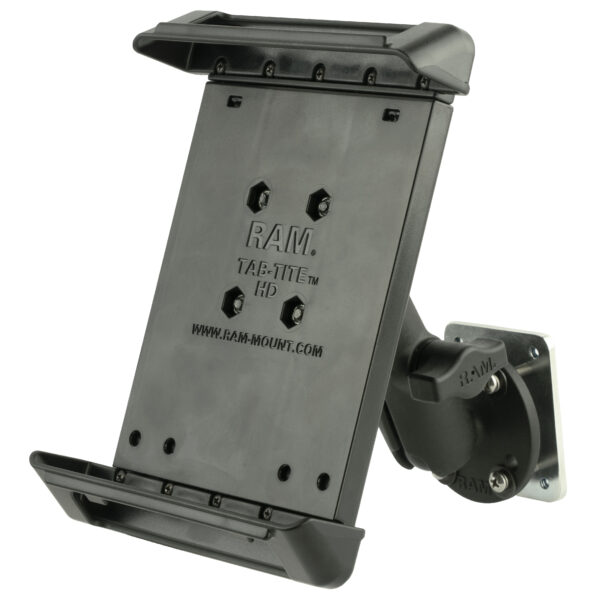 RAM Tab-Tite Drill-Down Mount con piastra di supporto per Tablet di piccole dimensioni Ram Mounts RAM-B-138-TAB4-225B2U