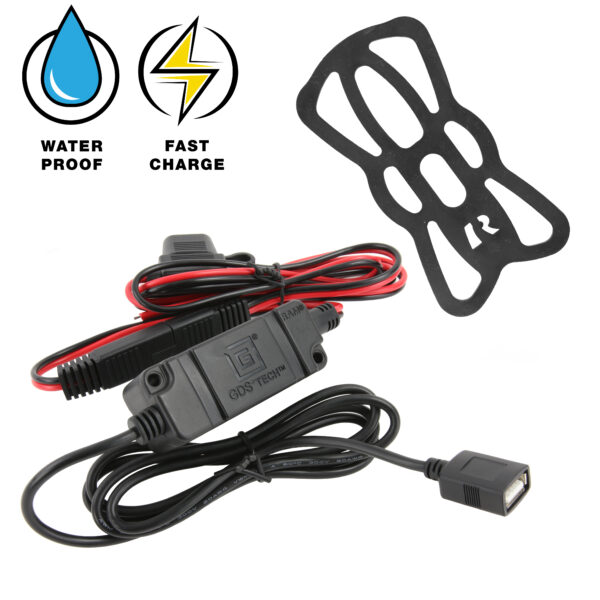 RAM Tough-Charge 15W Supporto per moto con ricarica wireless impermeabile Ram Mounts RAM-B-149Z-A-UN12W-V7M-1 - immagine 6