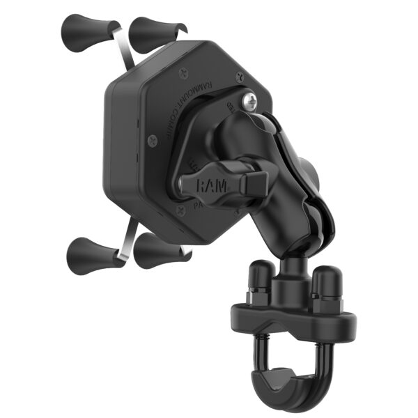RAM X-Grip Supporto per telefono con Vibe-Safe e base con bullone a U - Corto Ram Mounts RAM-B-149Z-A-UN7-462 - immagine 3