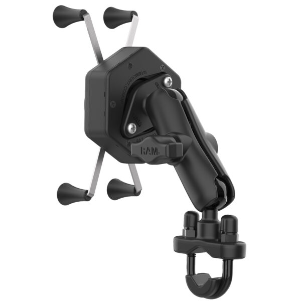 RAM X-Grip Supporto per telefono di grandi dimensioni con Vibe-Safe e base con bullone a U - Medio Ram Mounts RAM-B-149Z-UN10-462 - immagine 3