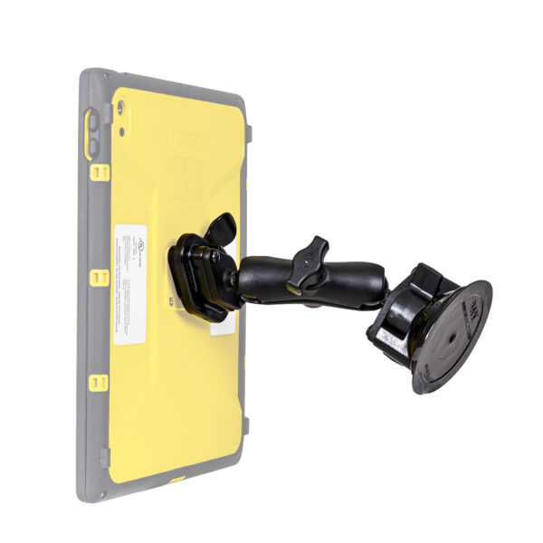 Supporto a ventosa Ram Mounts RAM-B-166-326U con sgancio rapido per la serie OtterBox Hardline - immagine 2