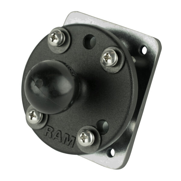 Base a sfera per cruscotto Drill-Down con piastra di supporto - Misura B - Ram Mounts RAM-B-202-225-2U