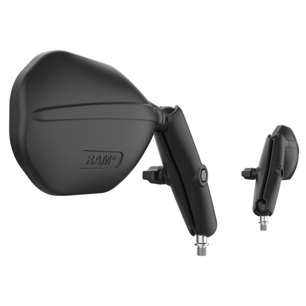 Specchietti Tough-Mirror RAM-B-349-C-465RL con base M10-1.25 Base e braccio lungo - immagine 3