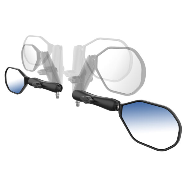 Specchietti Tough-Mirror RAM-B-349-C-465RL con base M10-1.25 Base e braccio lungo - immagine 4