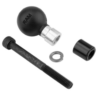 RAM Maniglia di Presa M6 Bullone Kit di Ricambio con Base a Sfera Ram Mounts RAM-B-367B-M6U