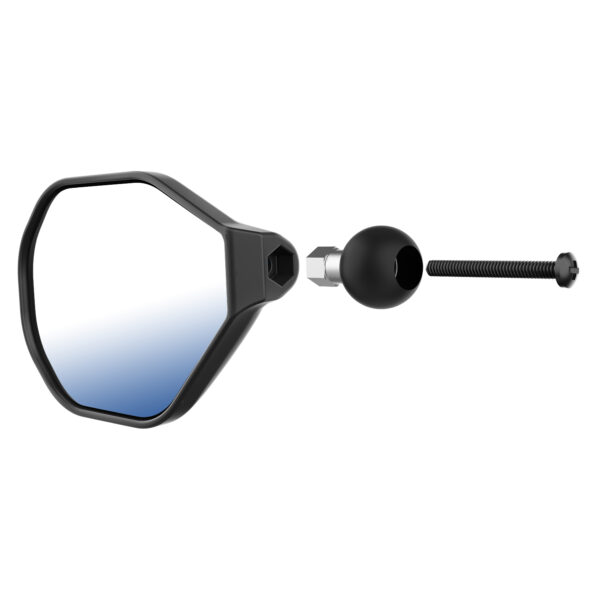 Specchietto retrovisore sinistro RAM Mounts RAM-B-465LU Tough-Mirror Left Mirror con sfera B - immagine 2
