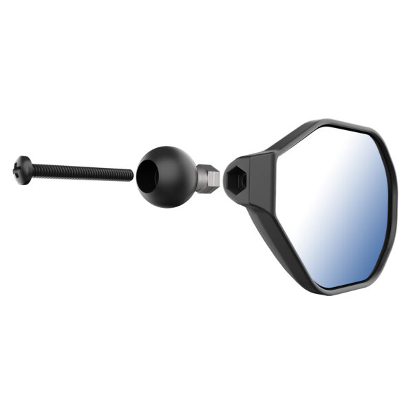 Specchietto retrovisore destro RAM Mounts RAM-B-465RU Tough-Mirror Right Mirror con sfera B - immagine 2