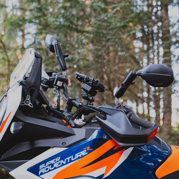 Specchietto retrovisore destro RAM Mounts RAM-B-465RU Tough-Mirror Right Mirror con sfera B - immagine 7