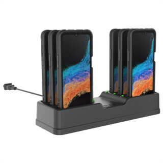 Dock RAM a 6 porte per XCover7 e XCover6 Pro con OEM o RAM Skin Ram Mounts RAM-DOCK-6G-SAM84CPU