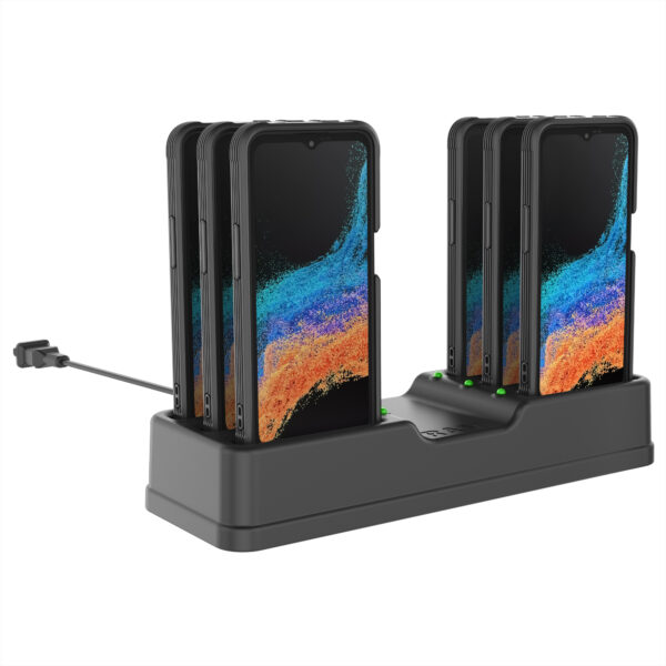Dock RAM a 6 porte per XCover7 e XCover6 Pro con OEM o RAM Skin Ram Mounts RAM-DOCK-6G-SAM84CPU