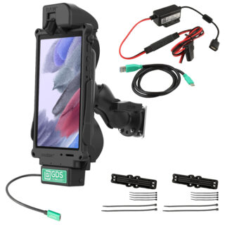 GDS® Tough-Dock™ Vehicle Bundle for Samsung Tab A7 Lite 8.7" Ram Mounts RAM-GDS-101B2-SAM80CP-V7B1U