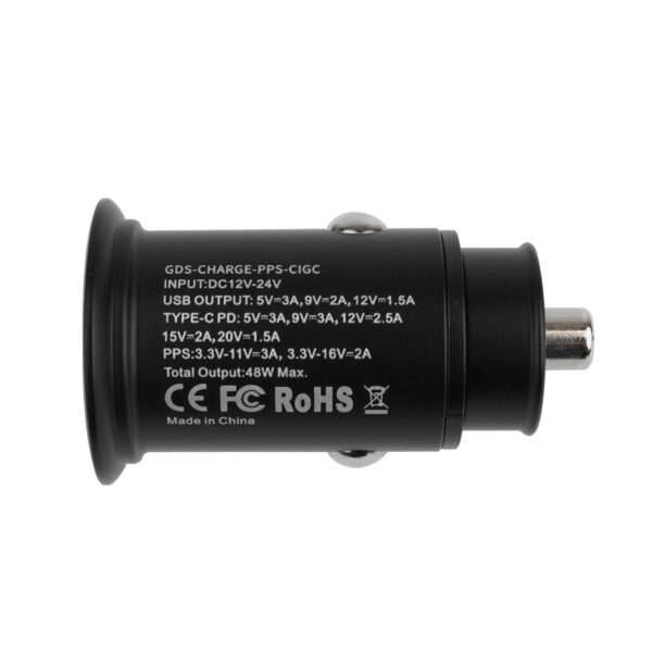Caricabatterie per sigarette GDS di tipo C e tipo A a 2 porte Ram Mounts RAM-GDS-CHARGE-PPS-CIGC - immagine 3