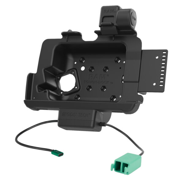 GDS Power più Dual USB Dock con Latch per Tablet Zebra ET4x 8" Ram Mounts RAM-GDS-DOCKNLL-ZE20PD2U - immagine 2