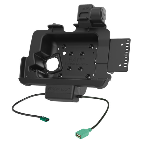 GDS Power più Data Dock con Chiusura per Tablet Zebra ET4x 8" Ram Mounts RAM-GDS-DOCKNLL-ZE20PDU - immagine 2