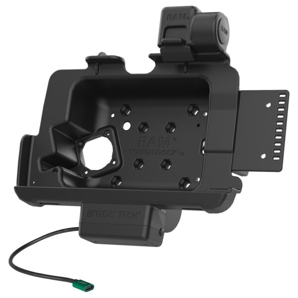Dock alimentato GDS con chiusura per tablet Zebra ET4x da 8" con IntelliSkin Ram Mounts RAM-GDS-DOCKNLL-ZE20PU - immagine 2