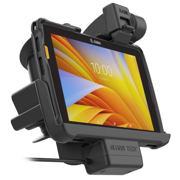 Dock alimentato GDS con chiusura per tablet Zebra ET4x da 8" con IntelliSkin Ram Mounts RAM-GDS-DOCKNLL-ZE20PU - immagine 5