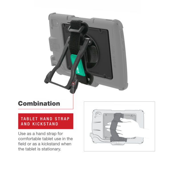 Supporto GDS per Tablet Aziendale Zebra ET4x 10" Ram Mounts RAM-GDS-HS1-ZE21U - immagine 3