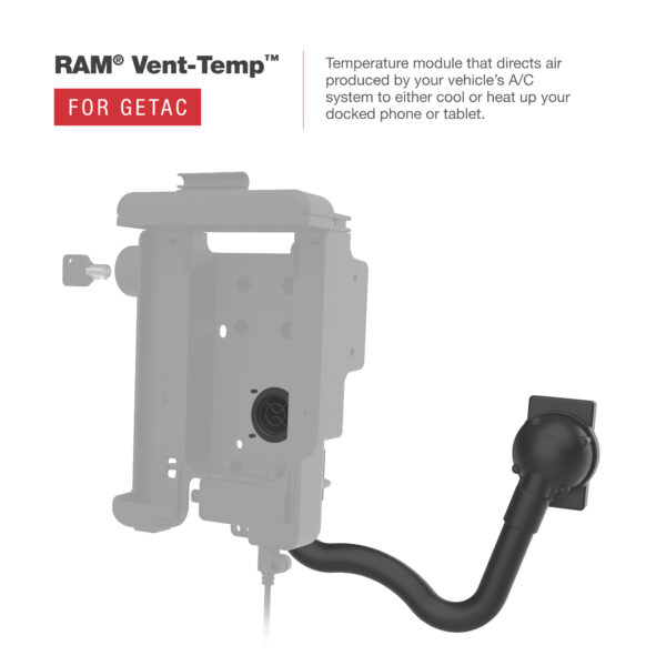 RAM Form-FitLastuccio per Getac ZX70 - Modulo Temp Compatibile Ram Mounts RAM-HOL-GE3FKLU - immagine 4