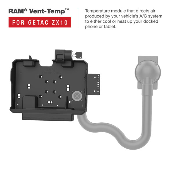 RAM Form-FitLastuccio per Getac ZX10 Ram Mounts RAM-HOL-GE4KLU - immagine 4
