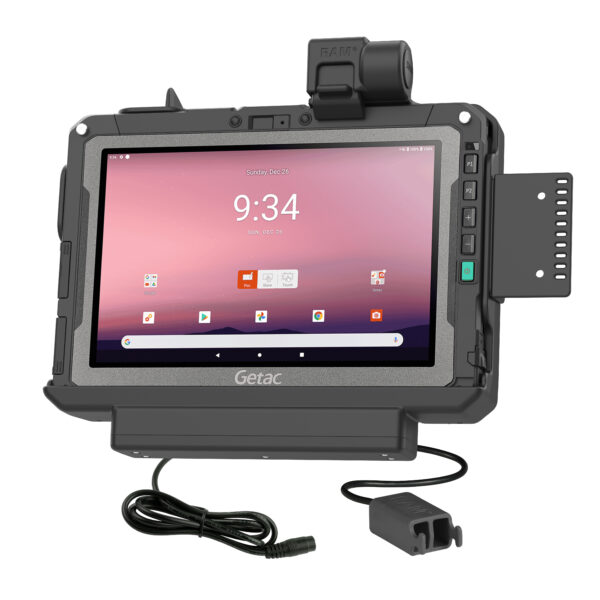 Alimentazione RAM più Dock dati USB doppio per Getac ZX10 Ram Mounts RAM-HOL-GE4PD2U