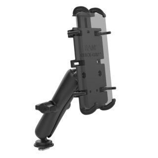 Supporto per Telefonino oltre 6" con Base T-slot e asta lunga Ram Mounts RAM-HOL-PD4-C-354-TRA1U