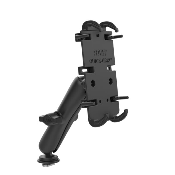 Supporto per Telefonino oltre 6" con Base T-slot e asta lunga Ram Mounts RAM-HOL-PD4-C-354-TRA1U - immagine 2
