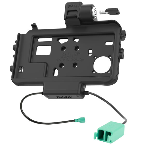 RAM Low-Profile Locking Power più Dual USB Dock per Tab Active5 e 3 Ram Mounts RAM-HOL-SAM58PD2KLTU - immagine 2
