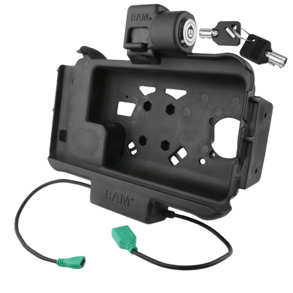 RAM Locking Modular Power + Single USB Dock for Samsung Tab Active5 & 3 Ram Mounts RAM-HOL-SAM58PDKLNU - immagine 2