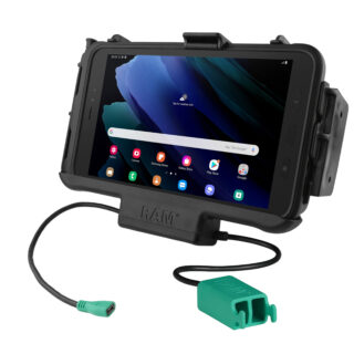 RAM EZ Roll'r Dock Dual USB modulare per Samsung Tab Active5 e 3 Ram Mounts RAM-HOL-SAM60PD2NU