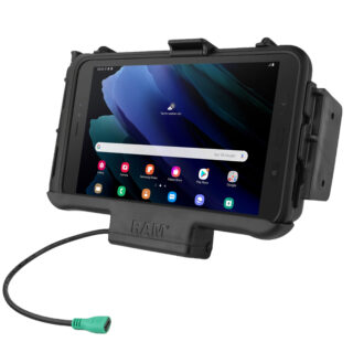Docking alimentato Ram Mounts RAM-HOL-SAM60PNU per Samsung Tab Active5 con fori laterali per periferiche