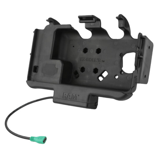 Docking alimentato Ram Mounts RAM-HOL-SAM60PNU per Samsung Tab Active5 con fori laterali per periferiche - immagine 2