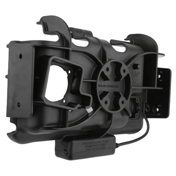 Docking alimentato Ram Mounts RAM-HOL-SAM60PNU per Samsung Tab Active5 con fori laterali per periferiche - immagine 3