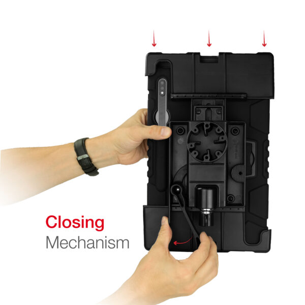 RAM Tab-Lock Holder per Samsung Tab S7+, S7 FE, S8+ & S9+ con Case Ram Mounts RAM-HOL-TABL36U - immagine 5