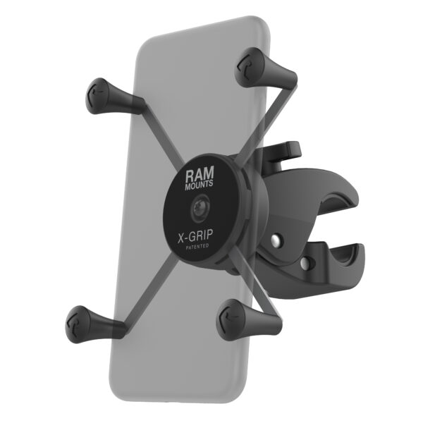 RAM X-Grip Supporto per telefono grande con Tough-Claw medio a basso profilo Ram Mounts RAM-HOL-UN10-404-2U