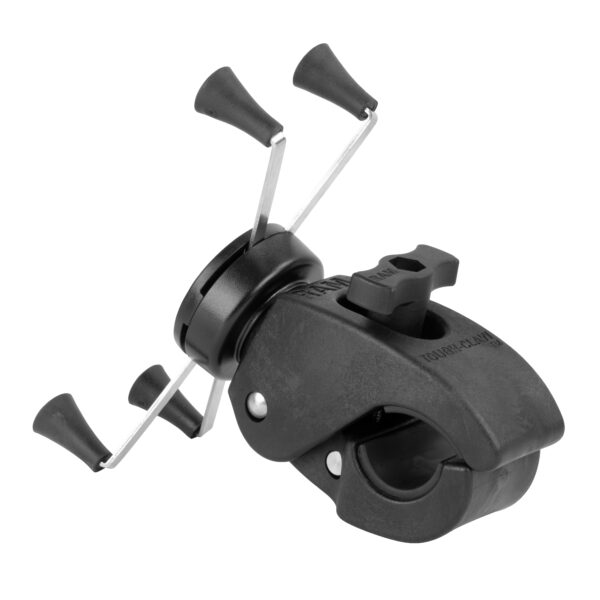 RAM X-Grip Supporto per telefono grande con Tough-Claw medio a basso profilo Ram Mounts RAM-HOL-UN10-404-2U - immagine 2
