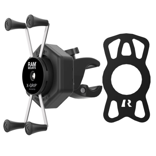 RAM X-Grip Supporto per telefono grande con Vibe-Safe e piccolo Tough-Claw Ram Mounts RAM-HOL-UN10-462-400 - immagine 2